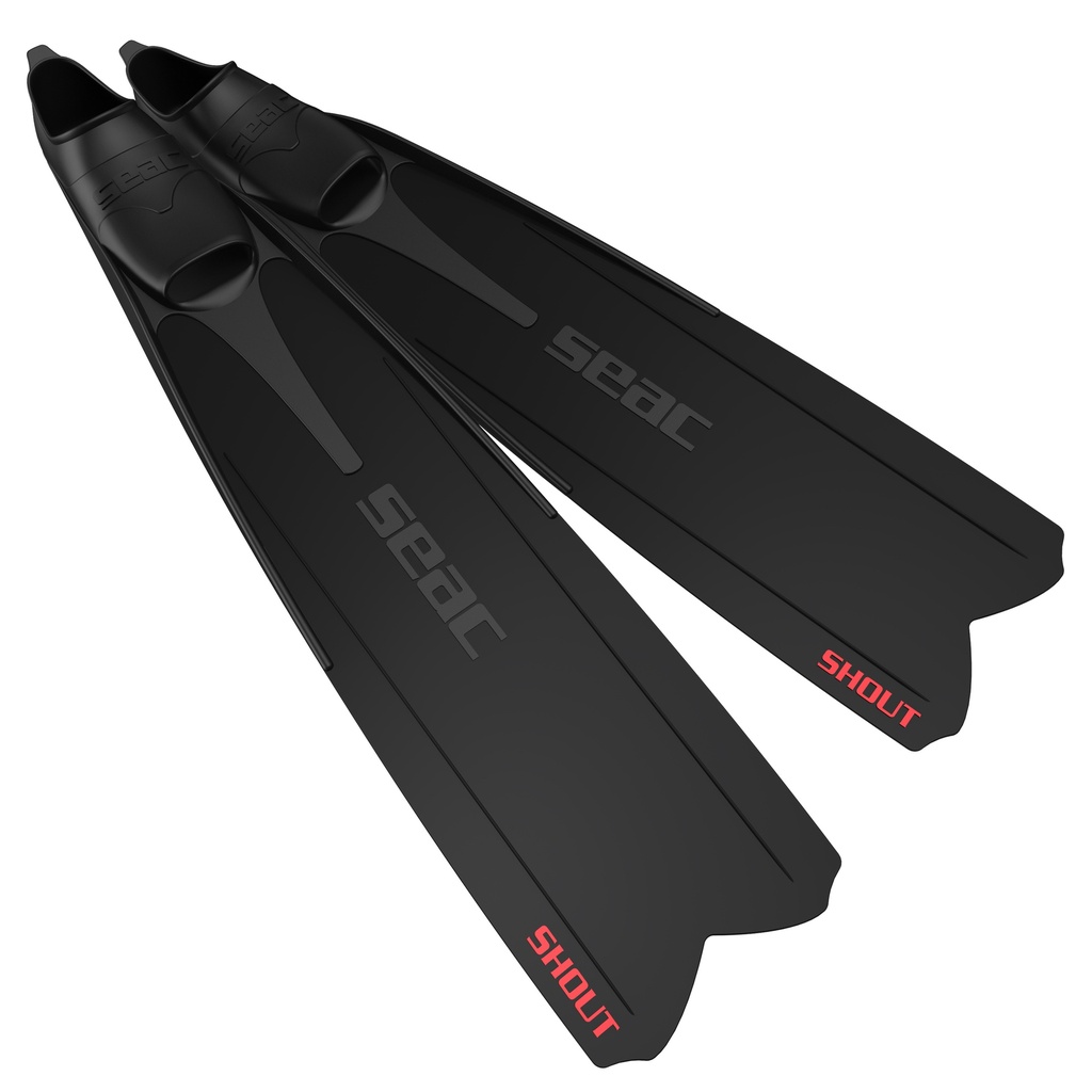[71-44N/47-48] SEAC Fins  Shout S700 Black  47/48