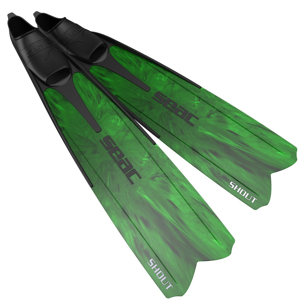 SEAC Fins Shout S700 Camo Green 45/46
