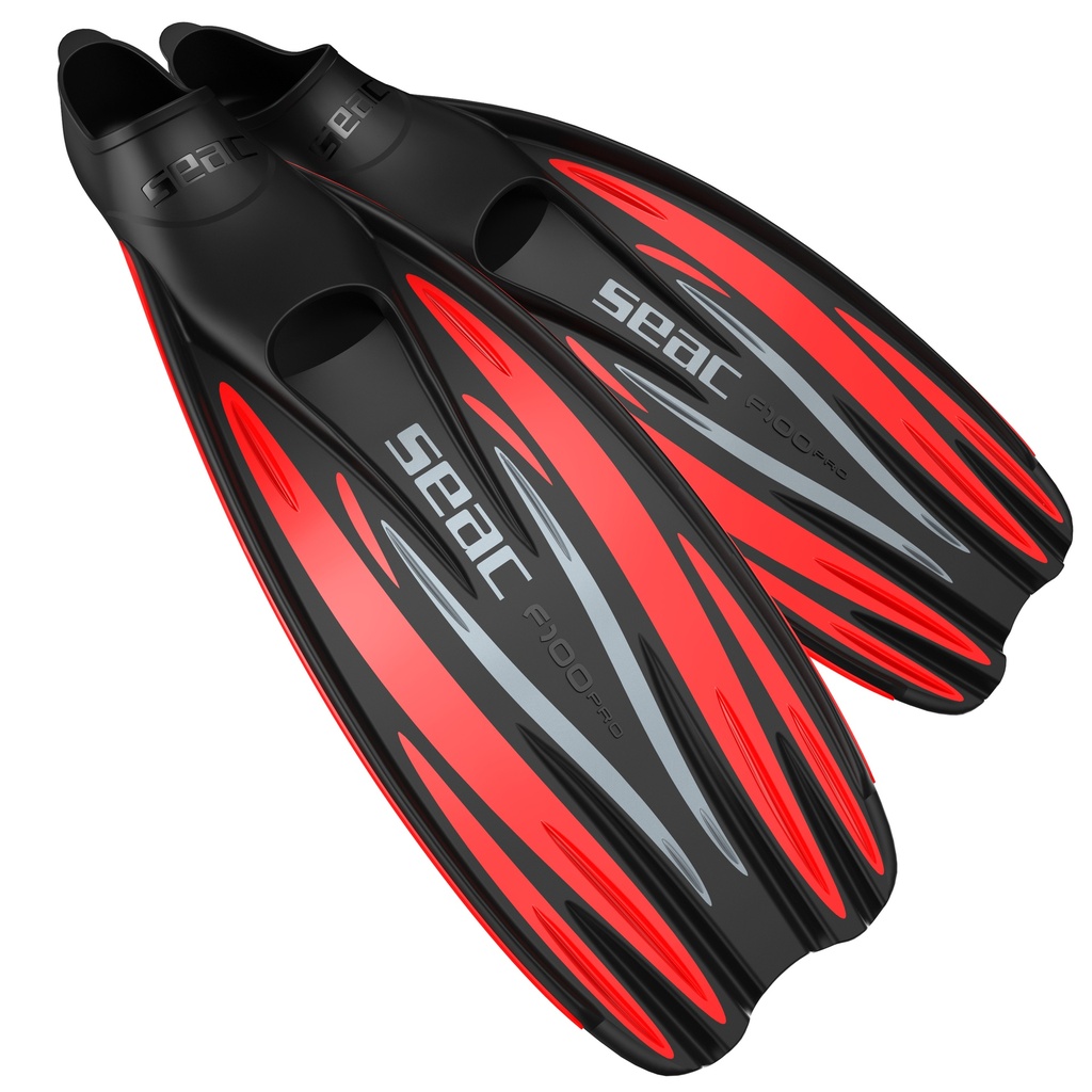 SEAC Full Foot Fin F-100 Pro 46/47 Red