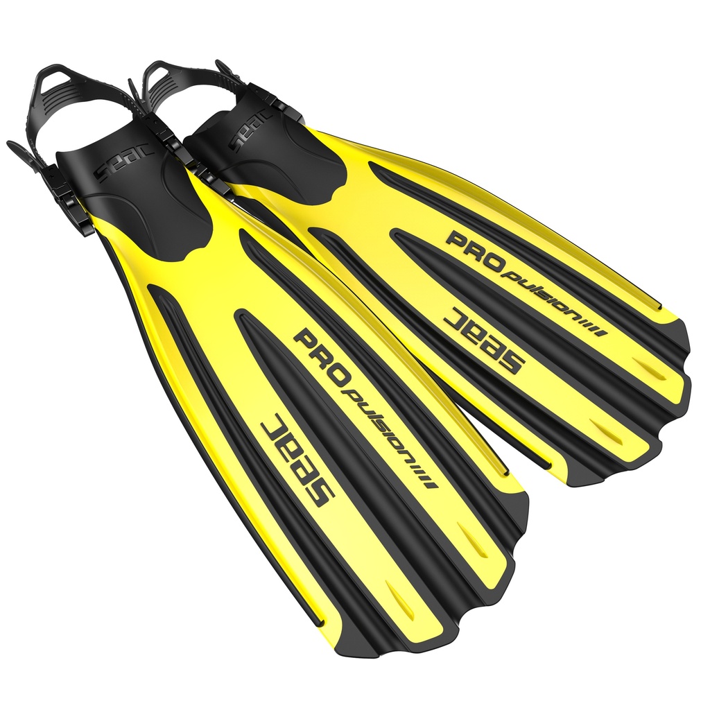 SEAC Open Heel Fin Propulsion S/M Yellow