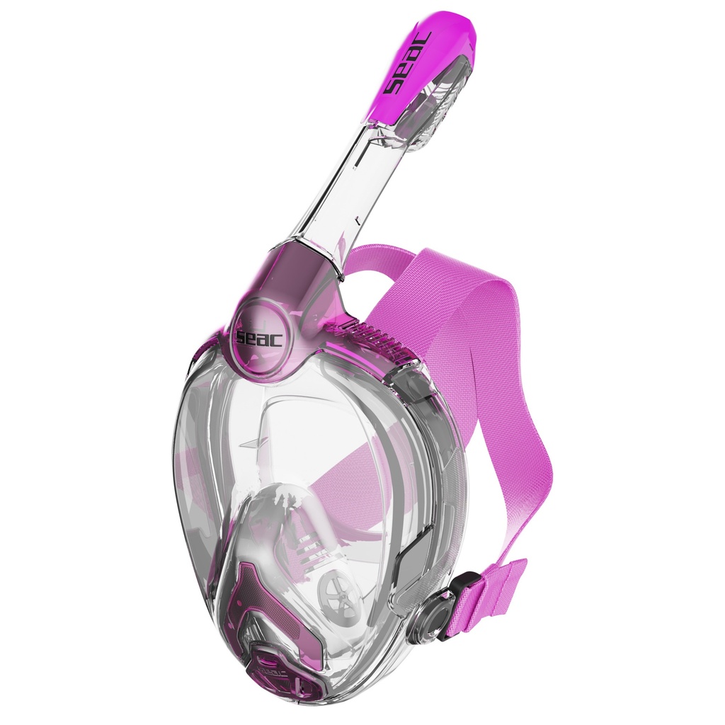 [170-20PT/SKL] SEAC Full Face Snorkeling Mask Libera Junior 6+ S/Kl Pink Trasp./Pink