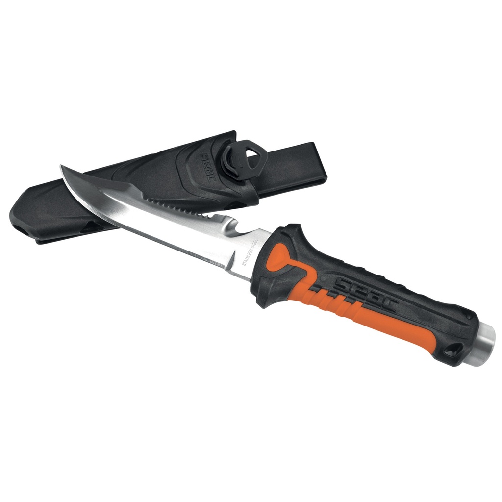 [55-23/NO] SEAC Knife Rapid Black/Orange