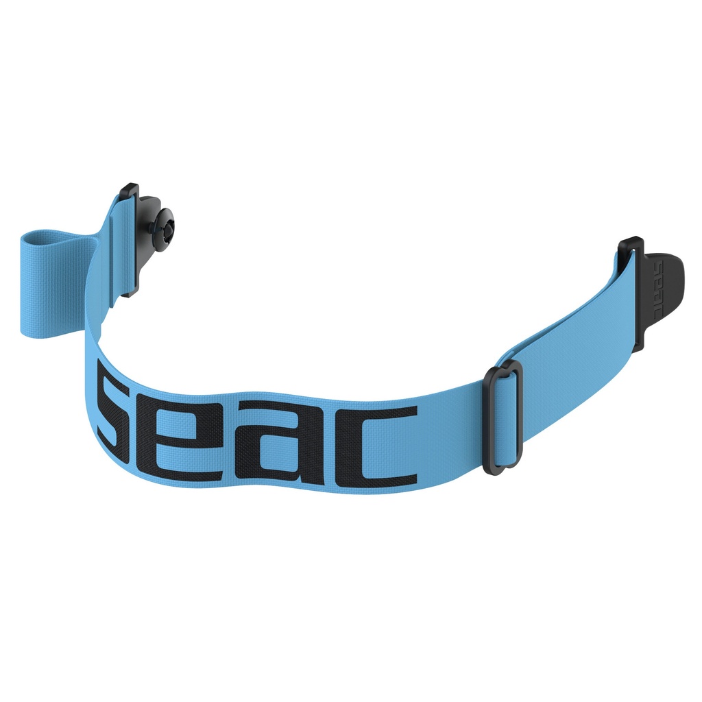SEAC Flex Fabric Strap With Buckles Aquamarine For Masks Chiara, Sunrise, Iena, Boss