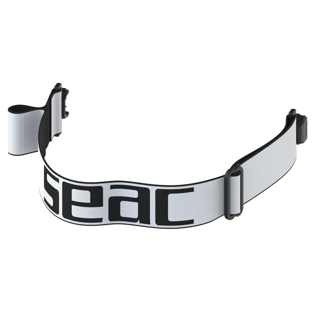 SEAC Flex Fabric Strap With Buckles Black For Masks Icona, Ajna, Appeal, Symbol, Raptor, Eagle