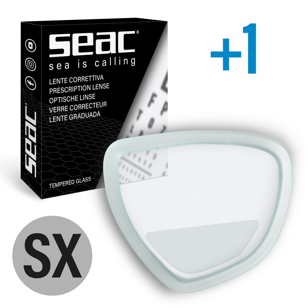 SEAC Lens Left Italia/Symbol +1,0