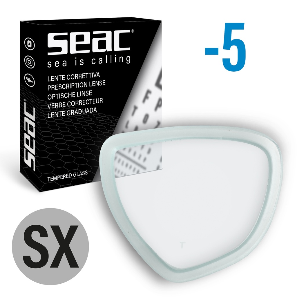 SEAC Lens Left-5,0 X One