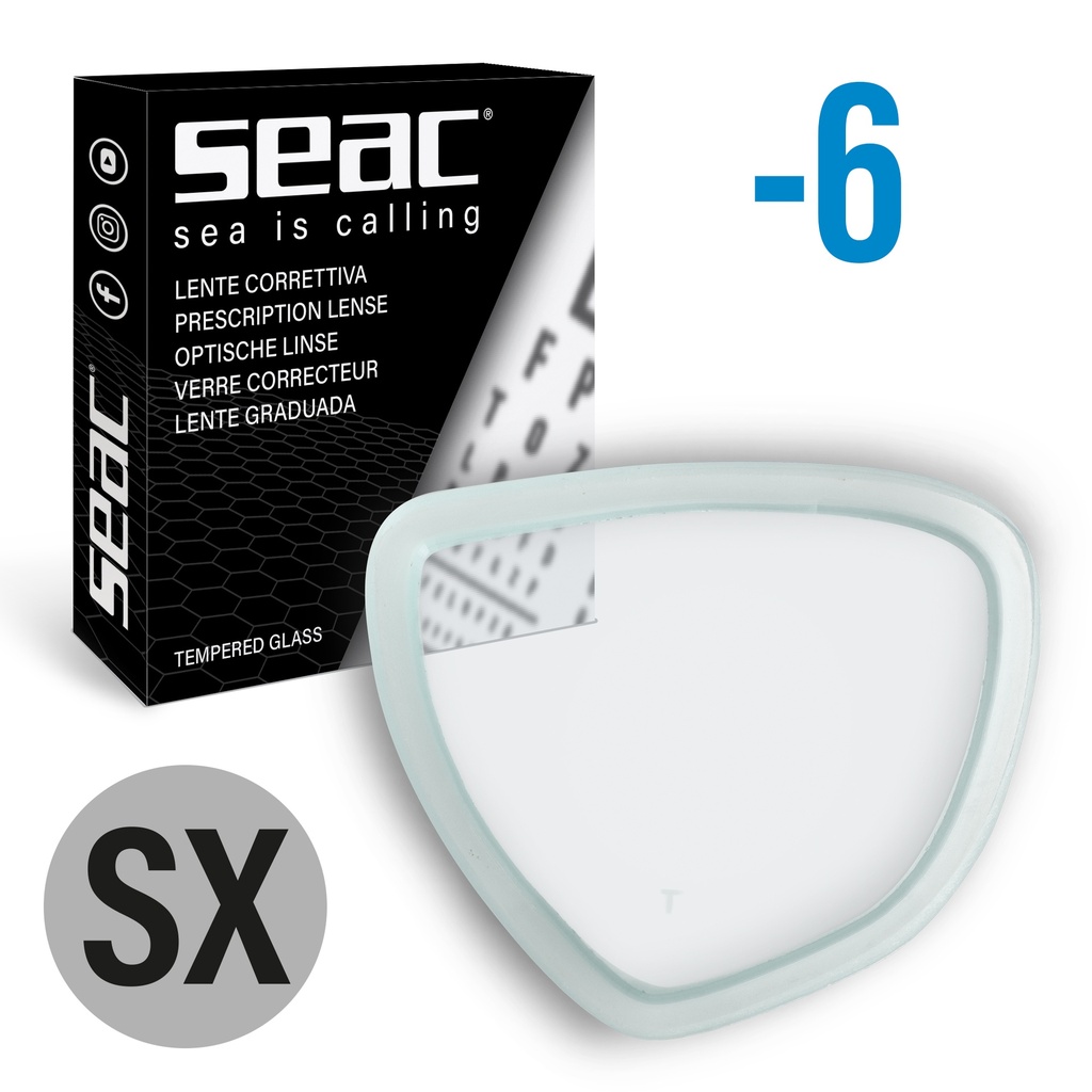 [2671/S] SEAC Lens Left-6,0 X One