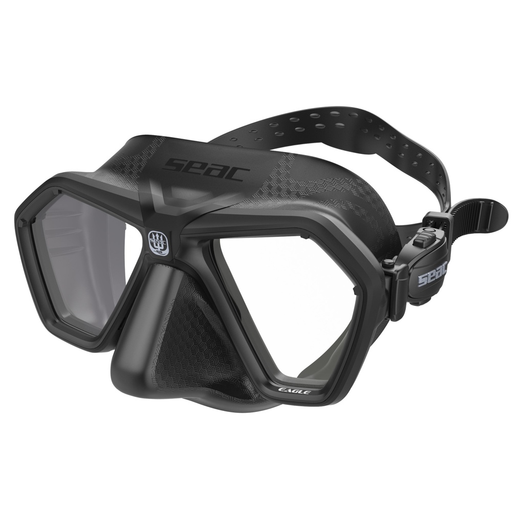 [75-66N/SBL] SEAC Mask  Eagle S/Bl Black