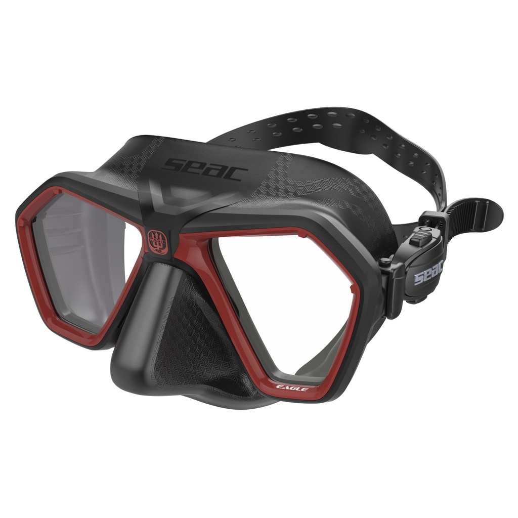 [75-66R/SBL] SEAC Mask  Eagle S/Bl Red