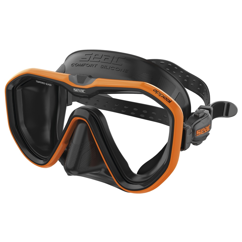 SEAC Mask Appeal Asian Fit S/Bl Orange