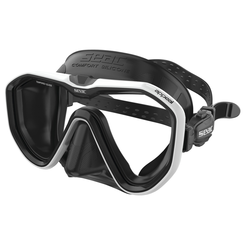 SEAC Mask Appeal Asian Fit S/Bl White