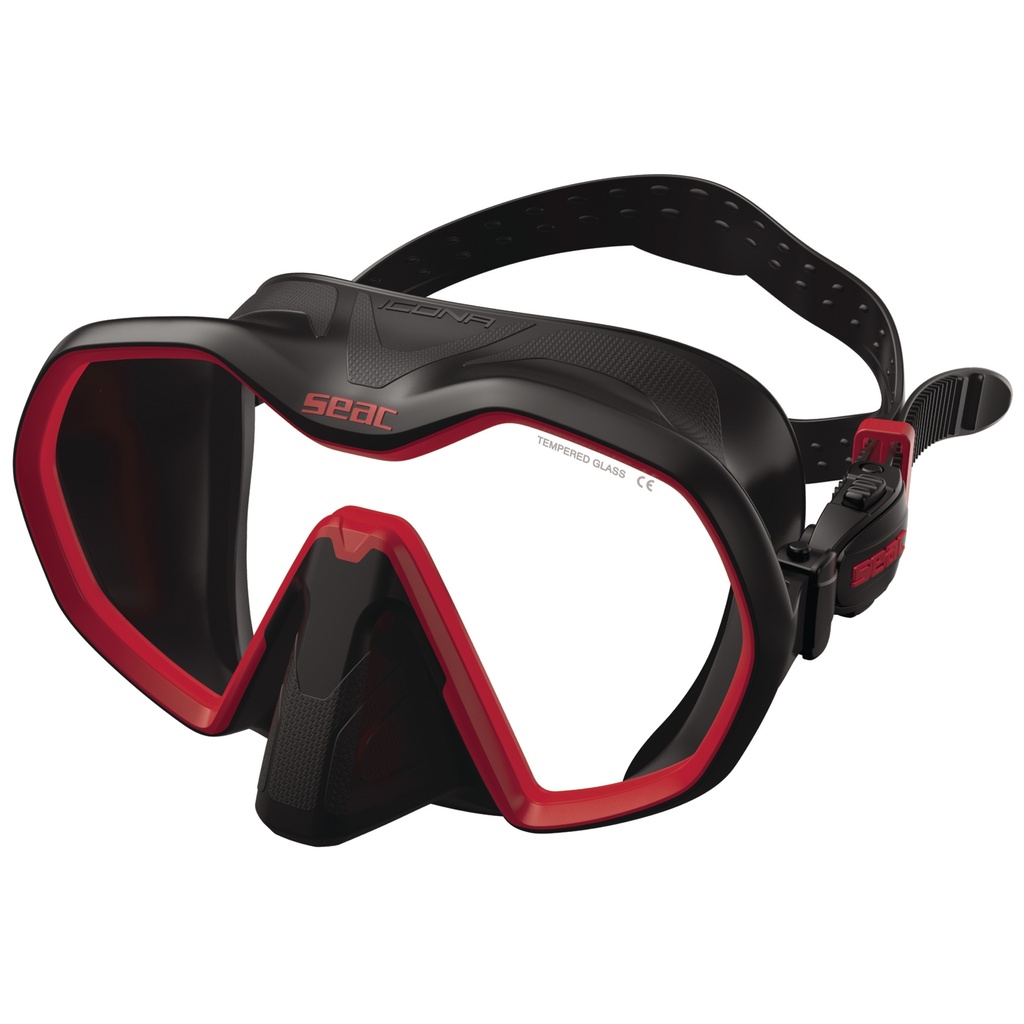 SEAC Mask Icona S/Bl Black/Red