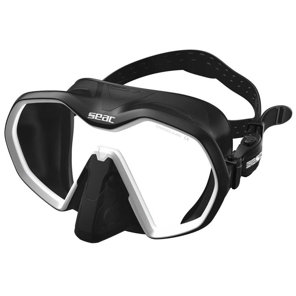 SEAC Mask Icona S/Bl Black/White
