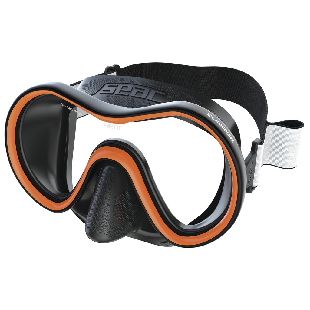 SEAC Mask Sunrise S/Bl Orange