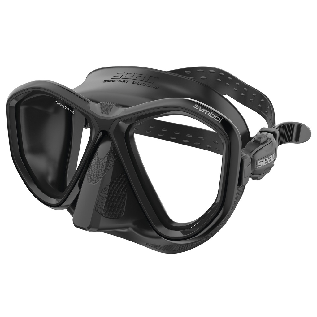 SEAC Mask Symbol S/Bl Black