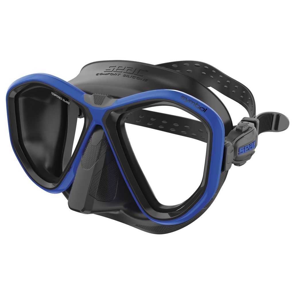 SEAC Mask Symbol S/Bl Blue