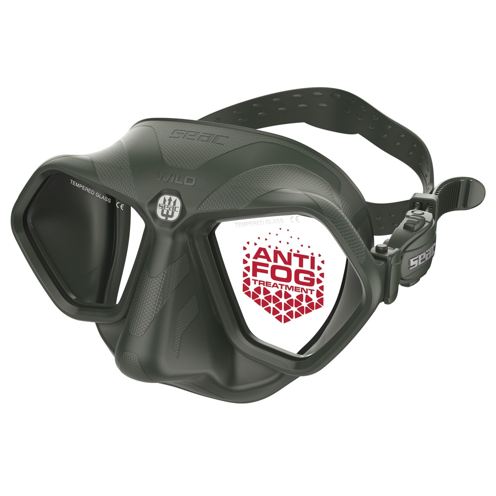SEAC Wild Antifog Mask S/Gr Green