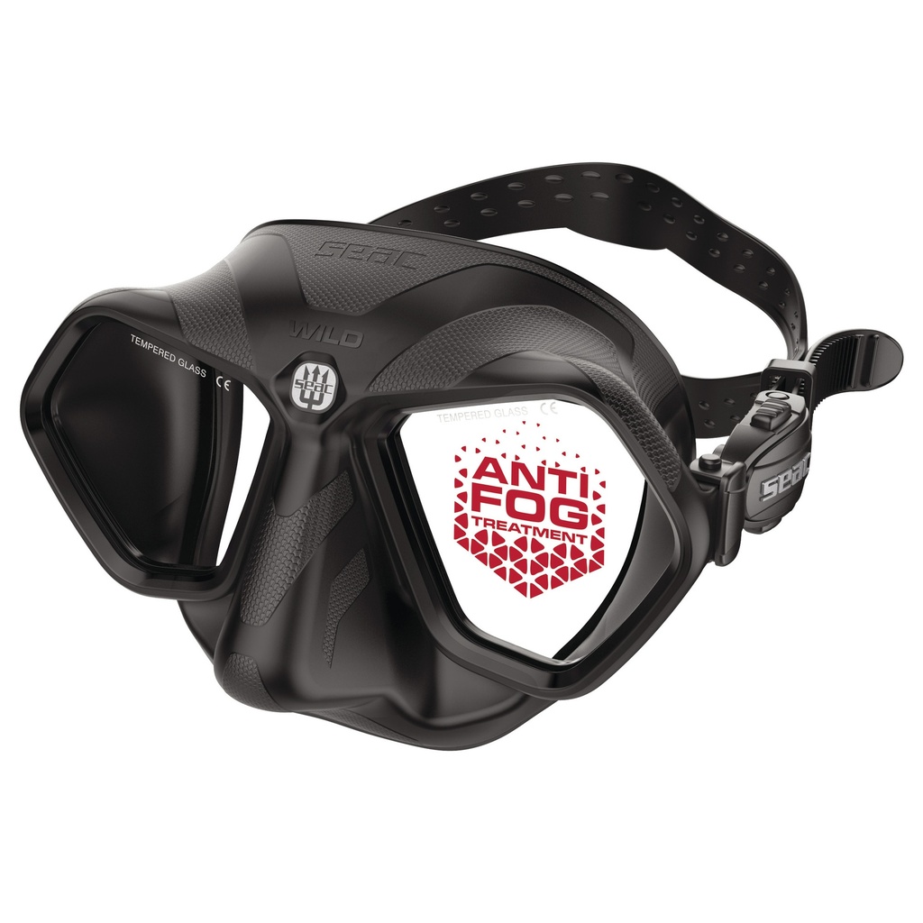 [75-95N/SBL] SEAC Wild Mask Antifog S/Bl Black