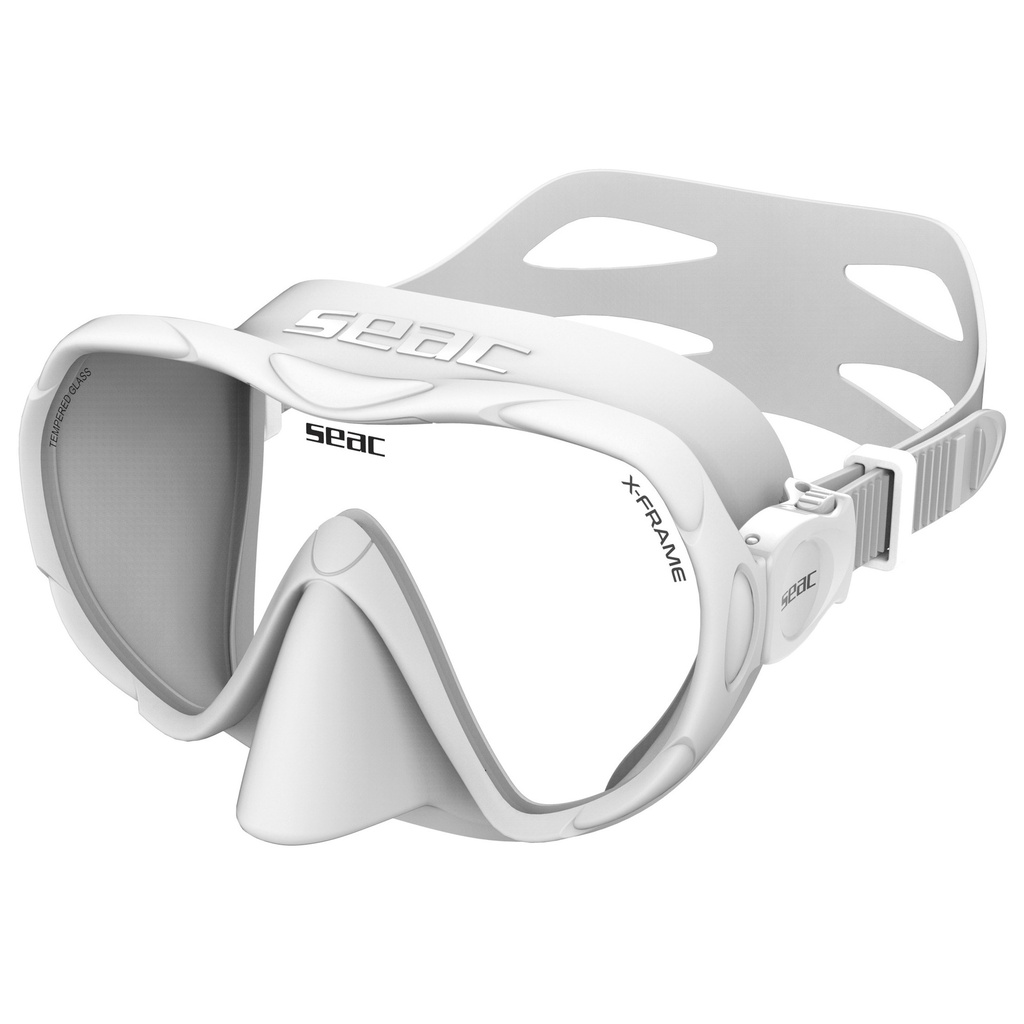 [75-88W/SWH] SEAC X-Frame Mask S/Wh White