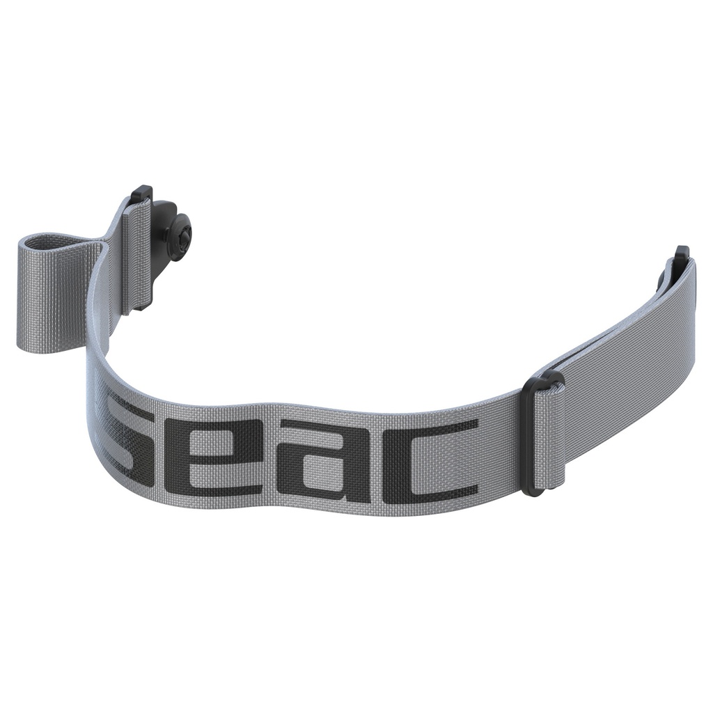 [78-52S/CH] SEAC Flex Fabric Strap With Buckles Silver