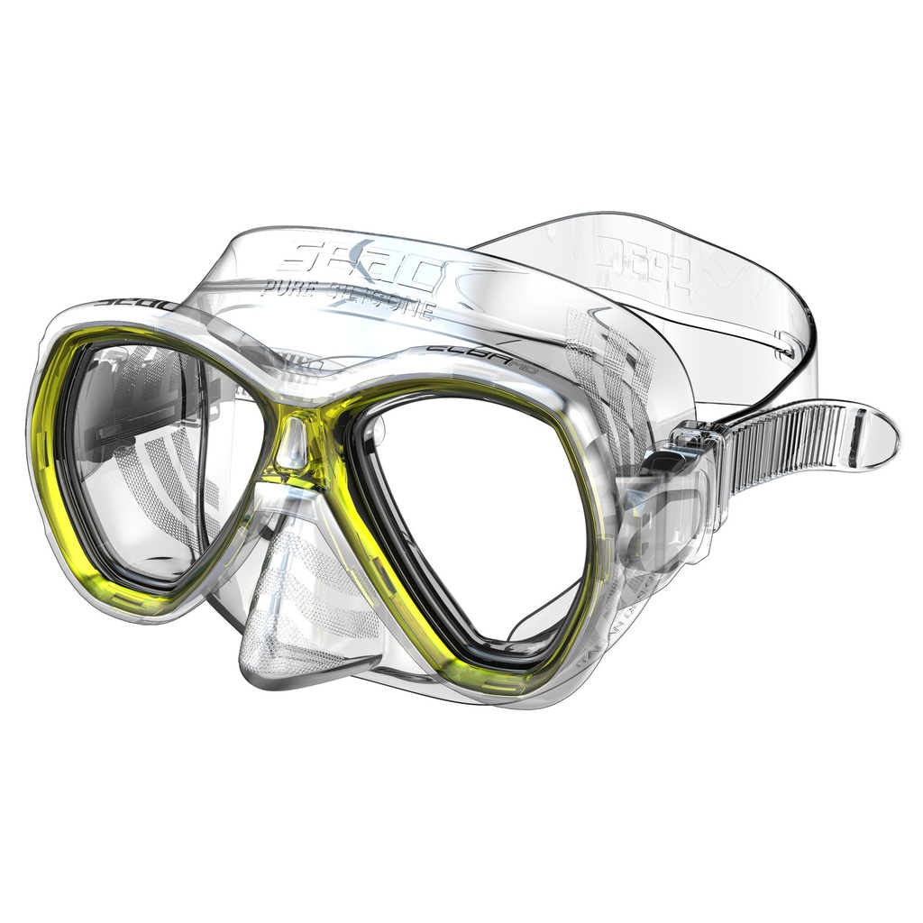 [75-42Y/SKL] SEAC Mask Elba Md S/Kl Yellow