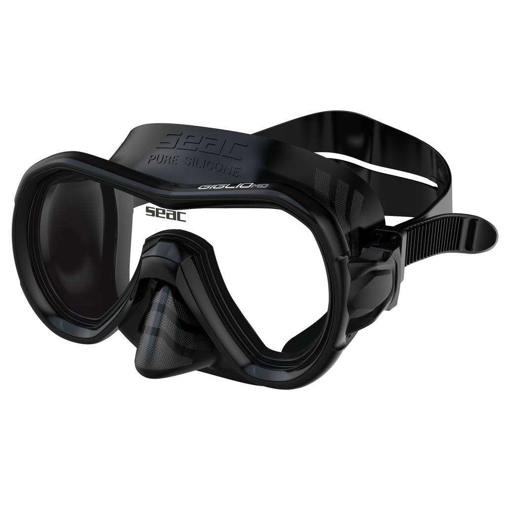 SEAC Mask Giglio Md S/Bl Black