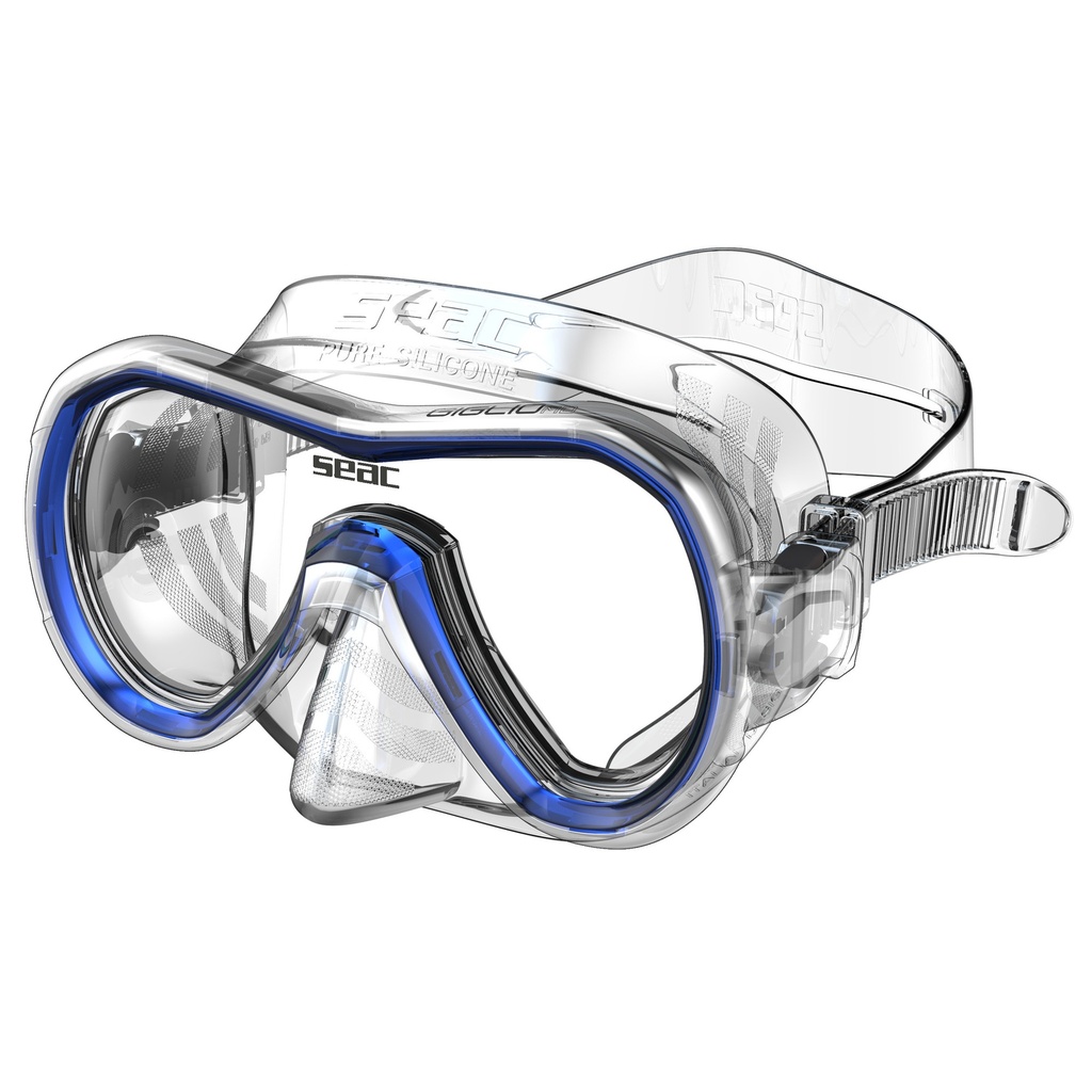 [75-48B/SKL] SEAC Mask Giglio Md S/Kl Blue