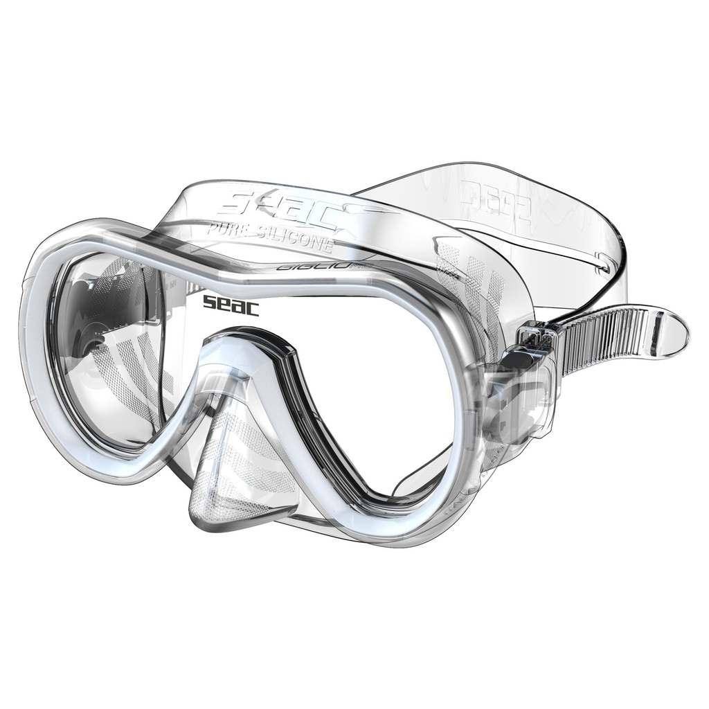 [75-48W/SKL] SEAC Mask Giglio Md S/Kl White