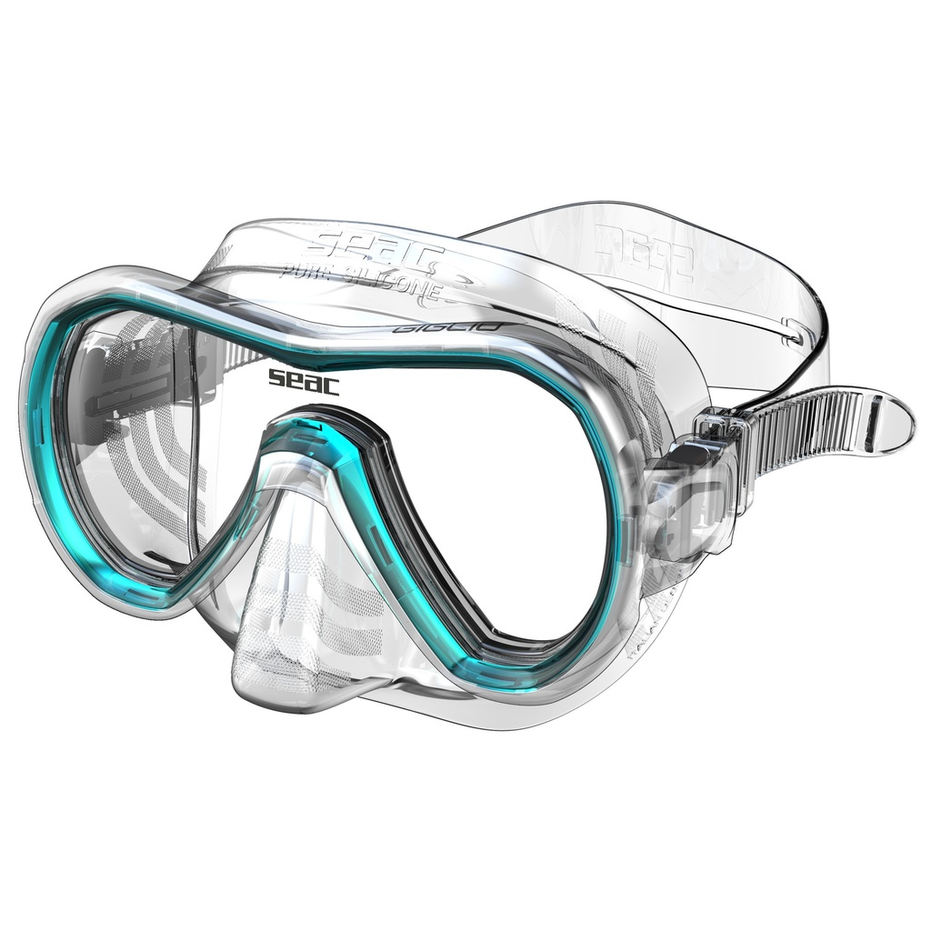 [75-47A/SKL] SEAC Mask Giglio S/Kl Aquamarine