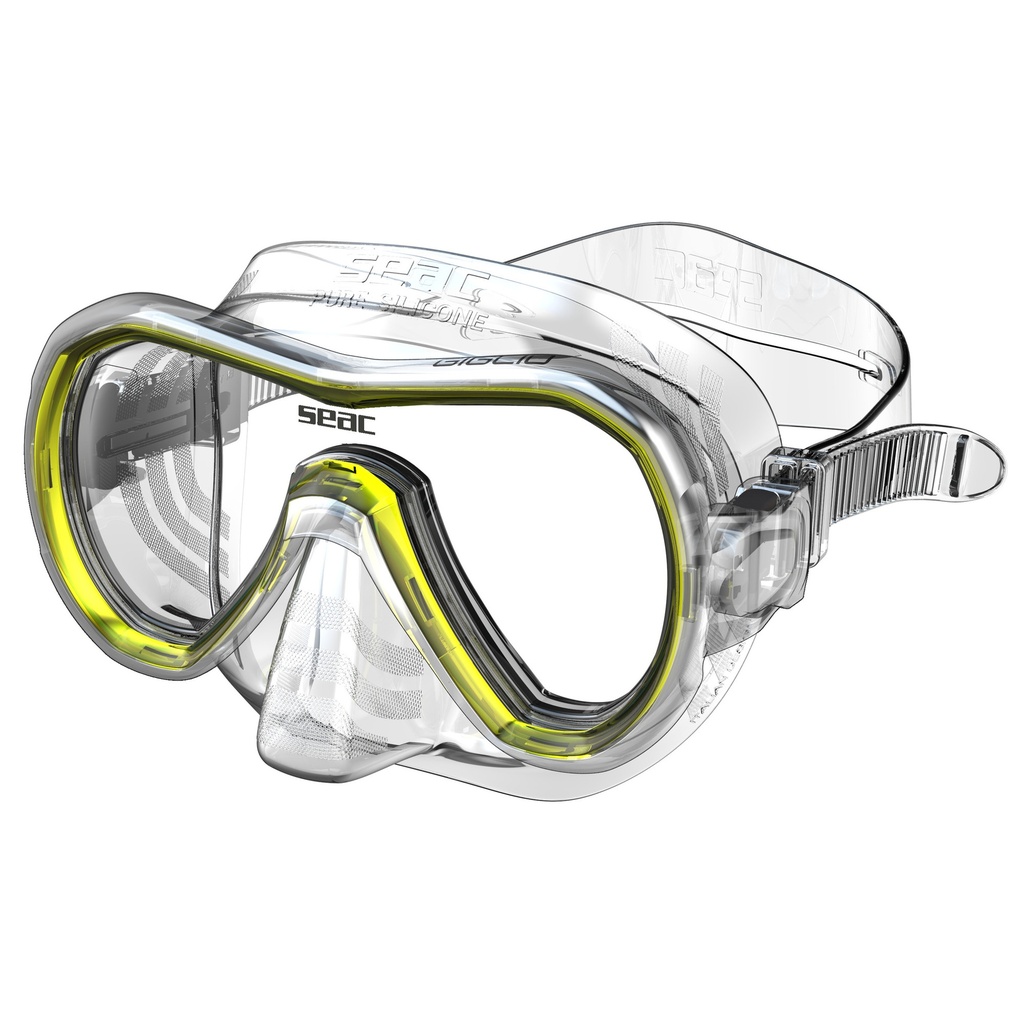 [75-47Y/SKL] SEAC Mask Giglio S/Kl Yellow