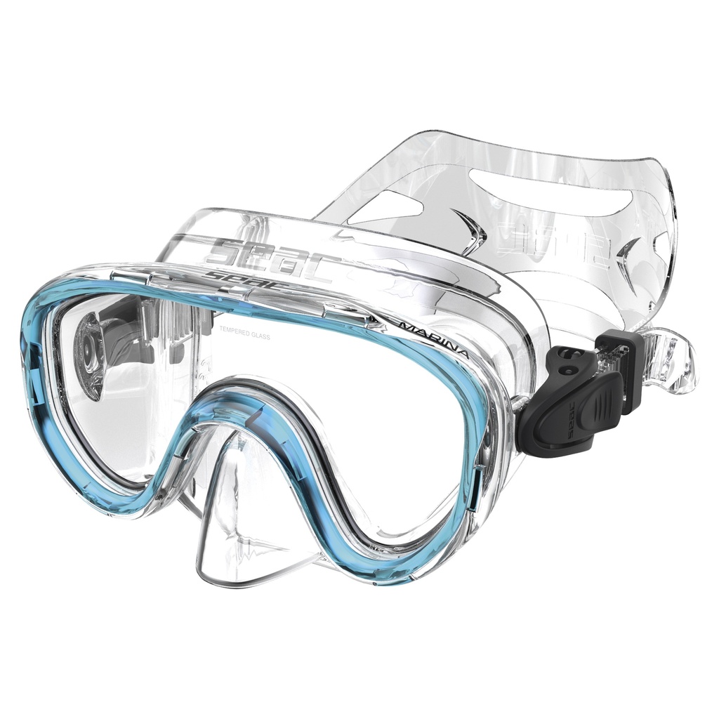 [75-7A/SKL] SEAC Mask Marina S/Kl Aquamarine
