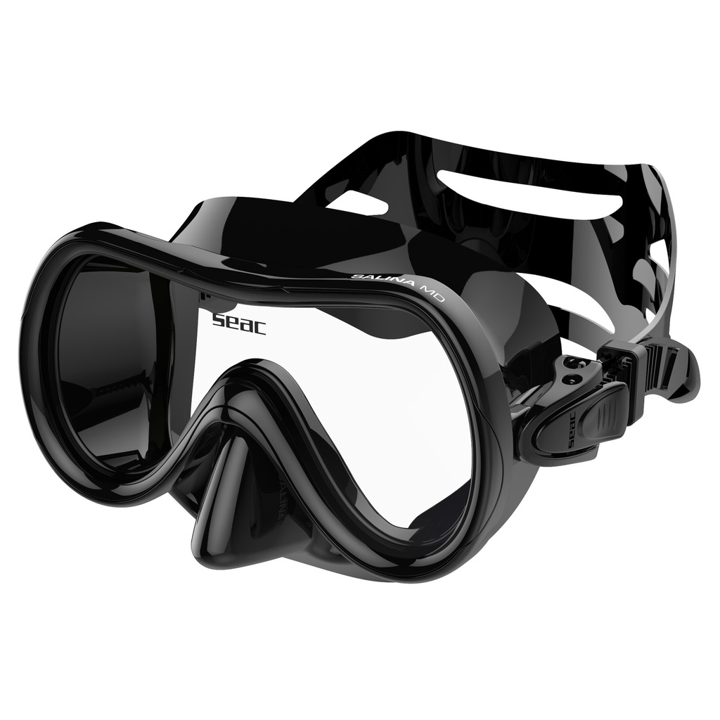 [75-16N/SBLN] SEAC Mask  Salina Md Slt Black