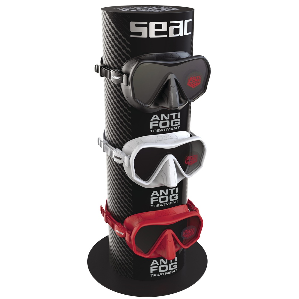 SEAC Antifog Masks Display