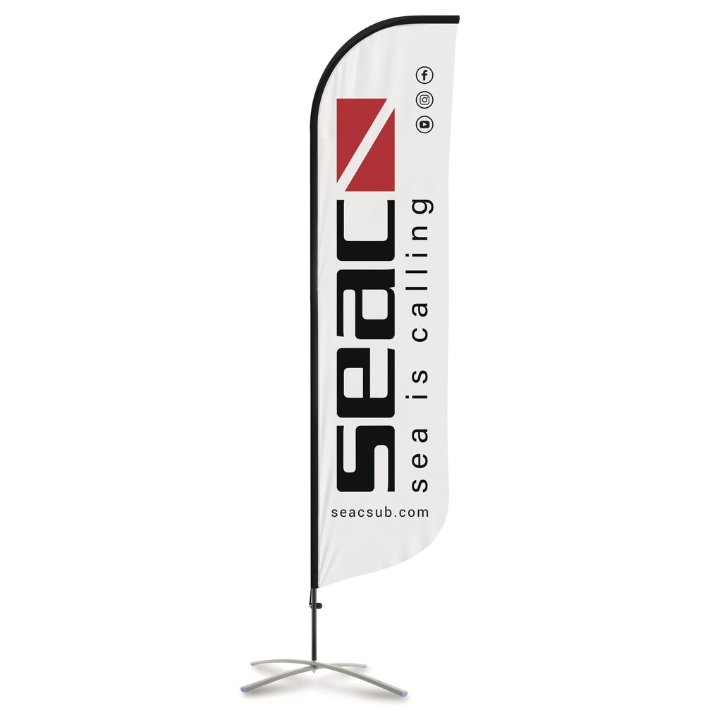 SEAC Beach Flag 70X300