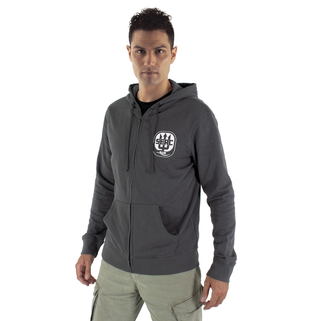 [300-30AN/M] SEAC Hoodies Man Antracite M