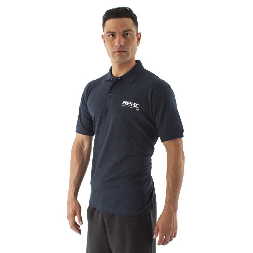 SEAC Polo Shirt  Seac M/C 2021 Blue  XXL