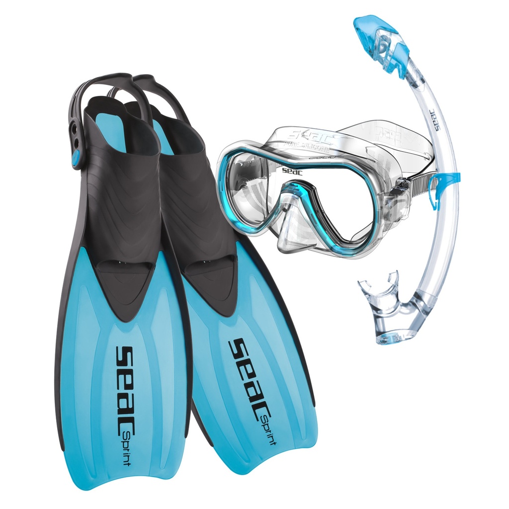 SEAC Set Tris Sprint Dry S/Kl Blue 36/38