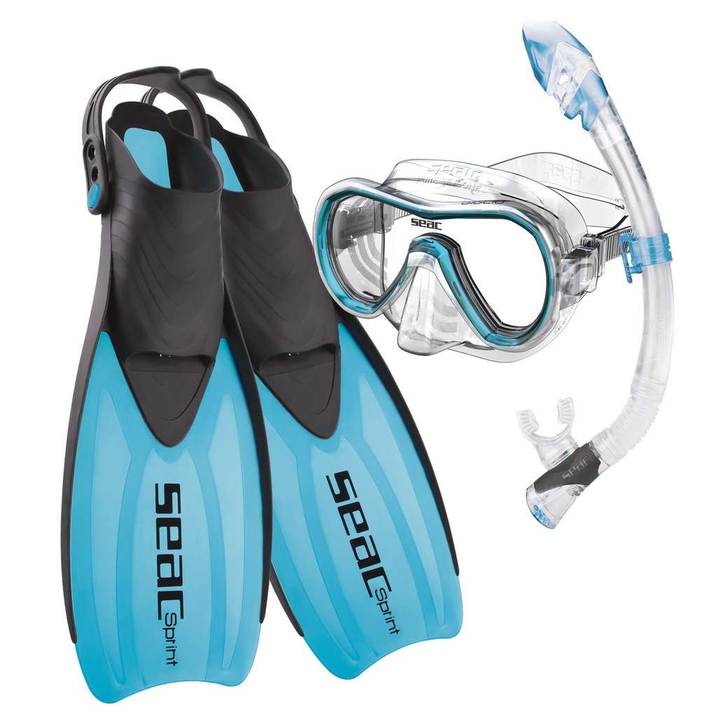 SEAC Set Tris Sprint Dry S/Kl Blue 42/44