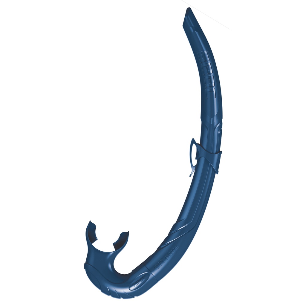 [84-23B/SB] SEAC 100% Silicone Snorkel Liquid Pro S/Blue Blue