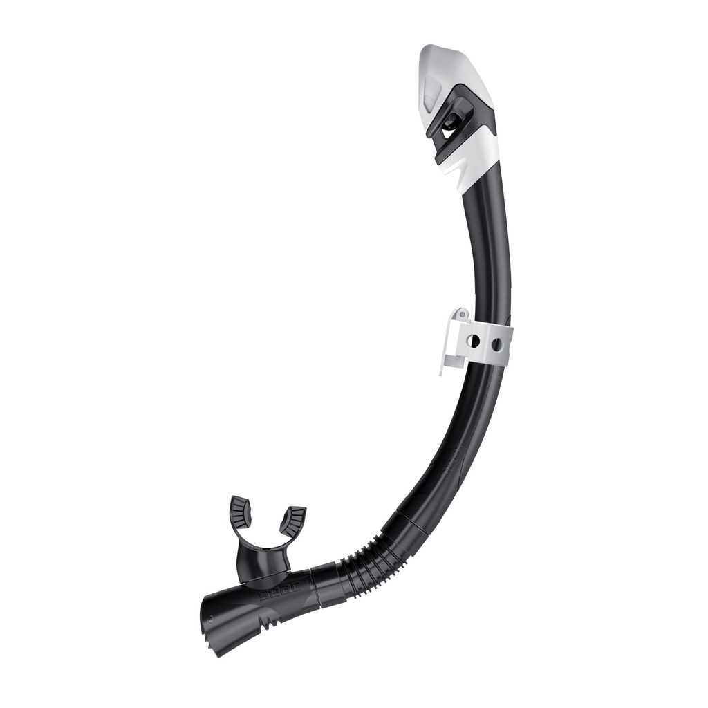 [84-32NW/SBL] SEAC Snorkel Fast Tech Dry S/Bl Black/White