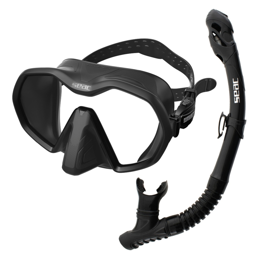[89-96N] SEAC Set Bis Icona + Reverse Dry S/Bl Black