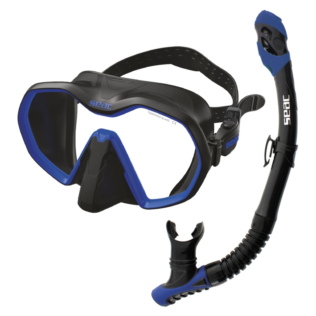 [89-96NB] SEAC Set Bis Icona + Reverse Dry S/Bl Black/Blue