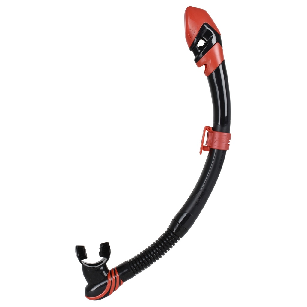 [84-22RM/SBL] SEAC Snorkel Vortex X  Dry S/Bl Red Metal