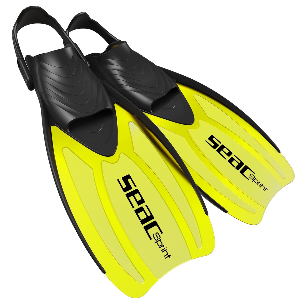 SEAC Fins Sprint L/XL Yellow