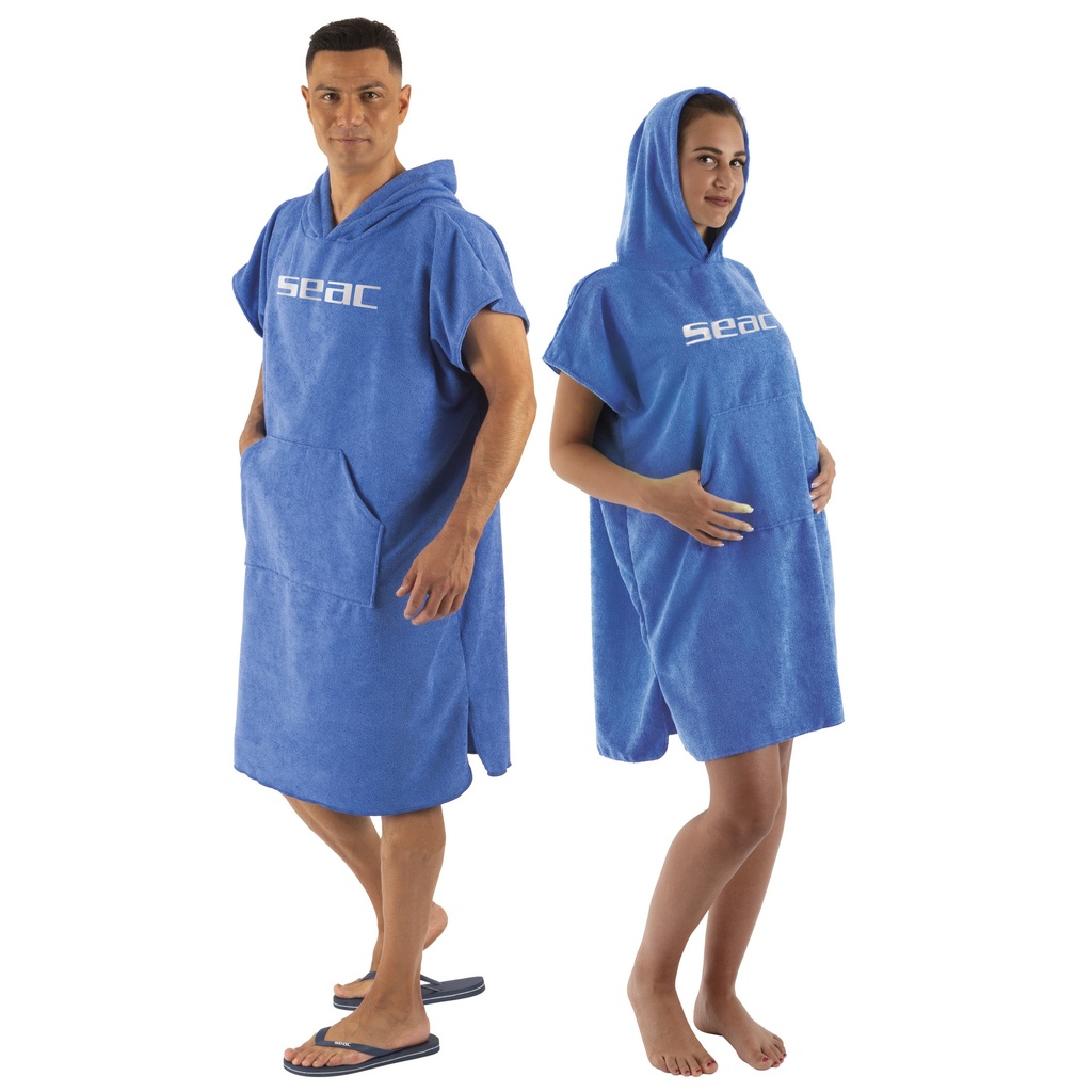 SEAC Adult Poncho Blue L/XL