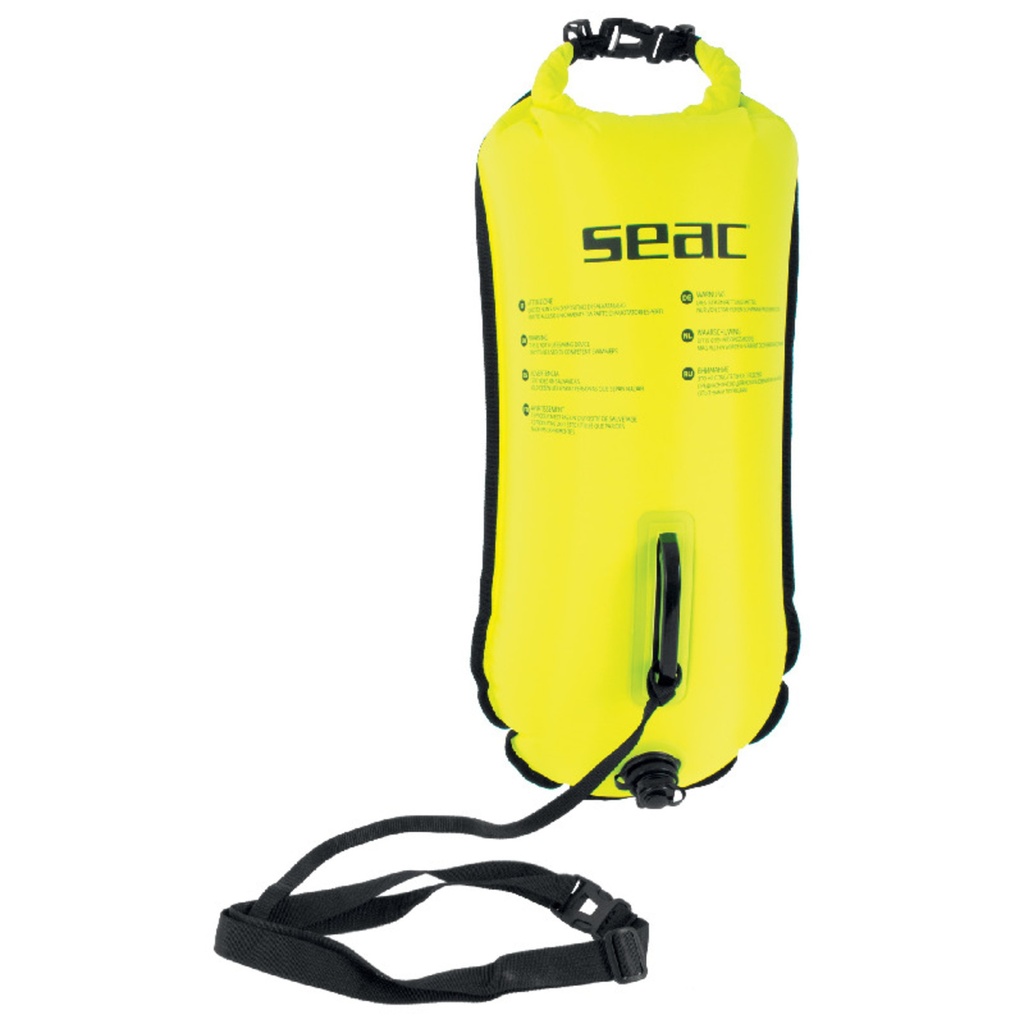 SEAC Swim Buoy  Safe Dry Yellow  28 Lt
