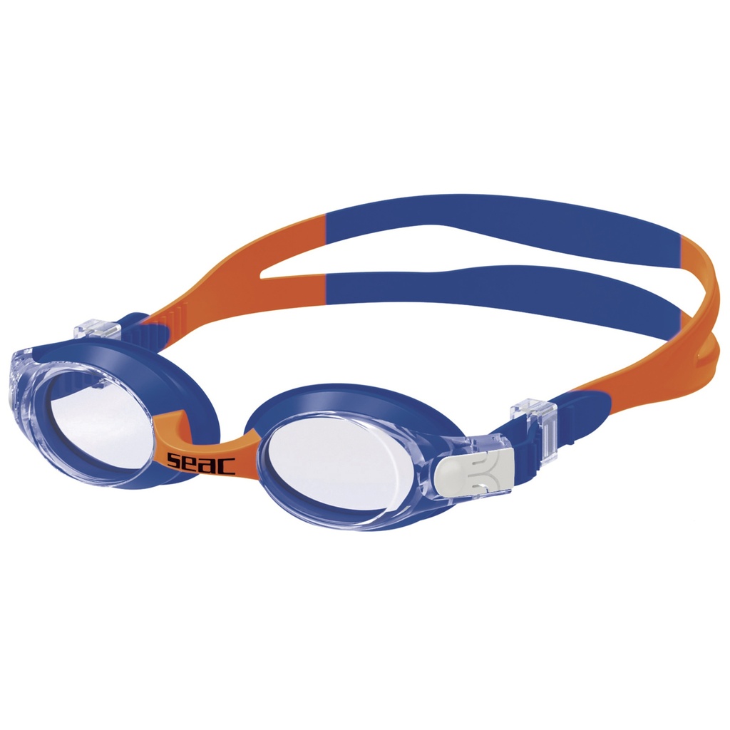 SEAC Swimming Goggles Bubble Blue/Red