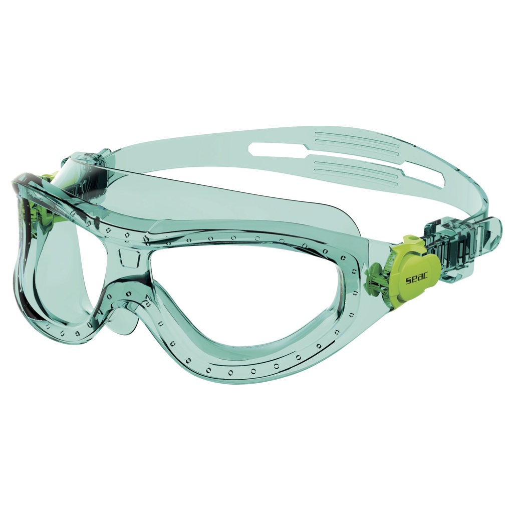 [152-40AT] SEAC Swimming Googles Matt Aquamarine-Clear Lenses