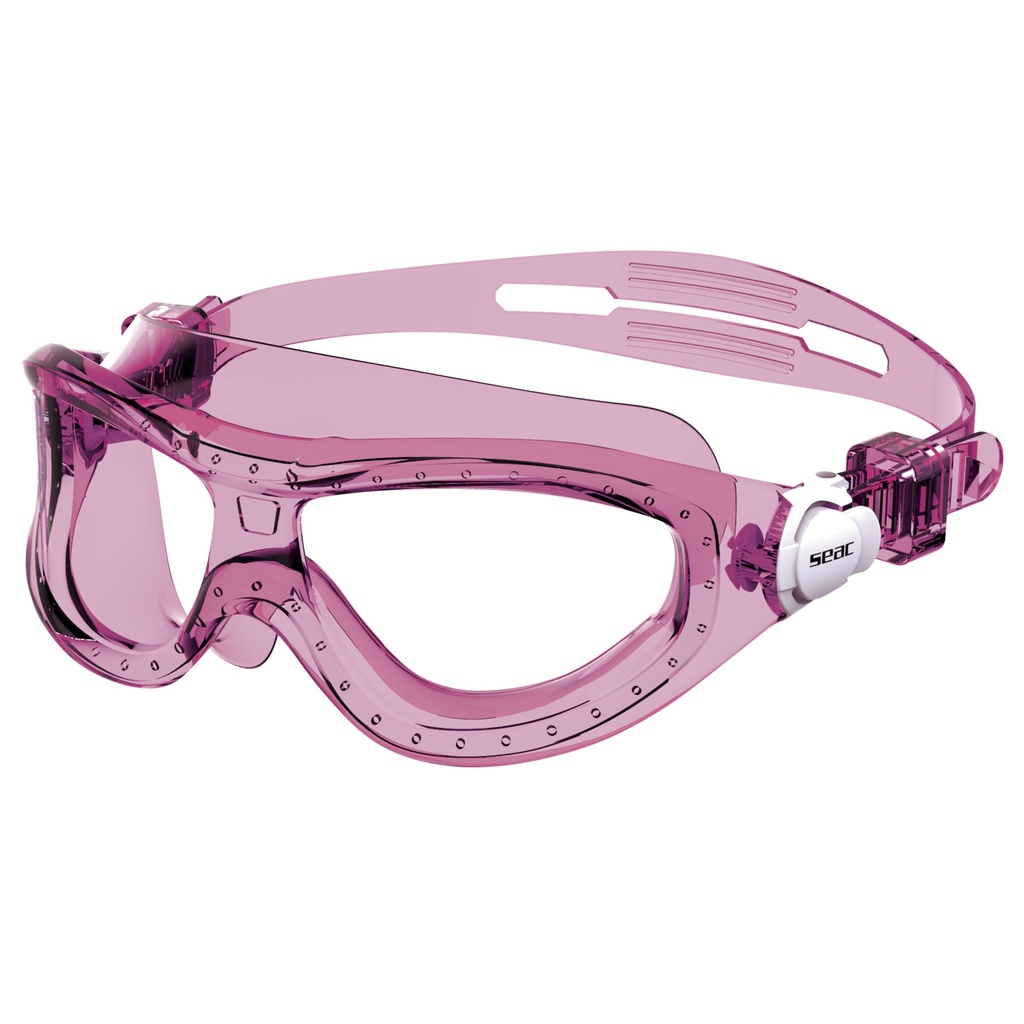 [152-40PT] SEAC Swimming Googles Matt Pink-Clear Lenses