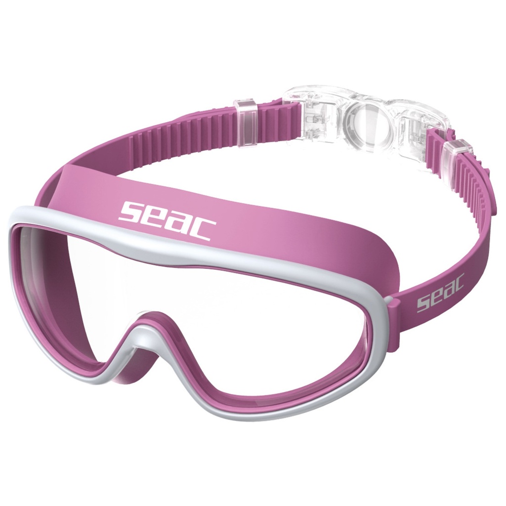 [152-90/WP] SEAC Swimming Mask Junior  Benny White/Pink